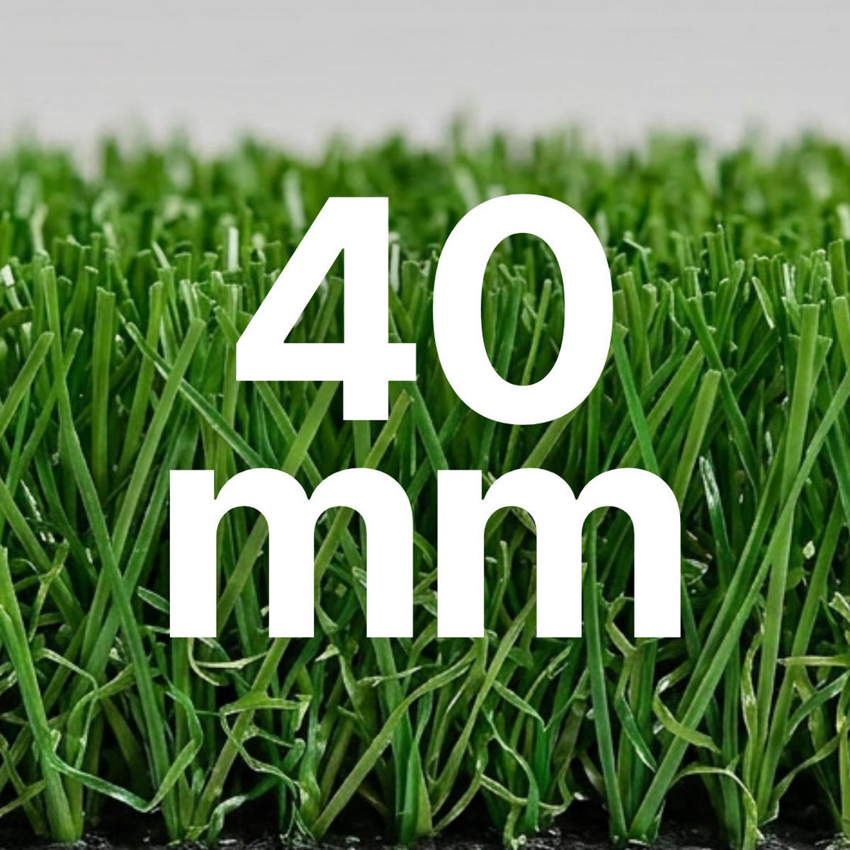 KUNSTRASEN Natural 40 mm – Rasenteppich für Garten & Terrasse, wetterfest 250/400 cm - Grün, Textil (250/400cm) - Tapiso