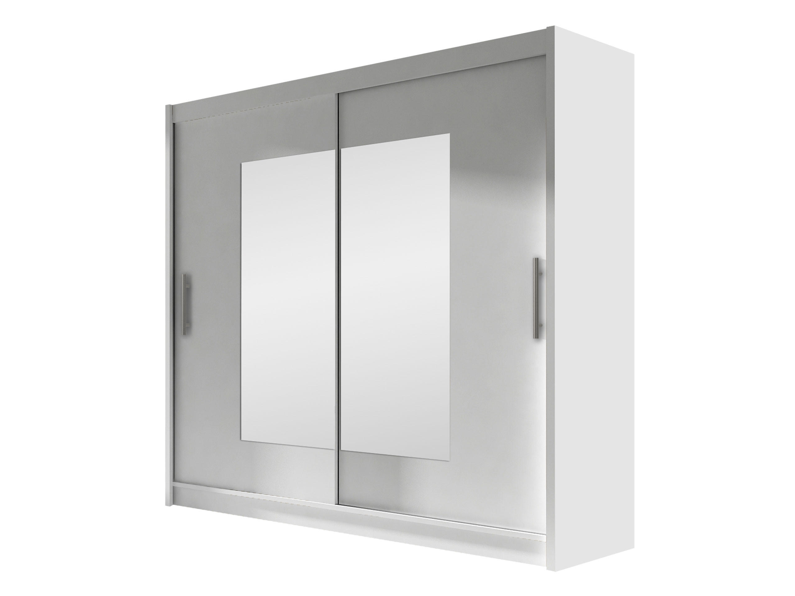 Mirjan24 Kleiderschrank Weiß 180x215x58 cm