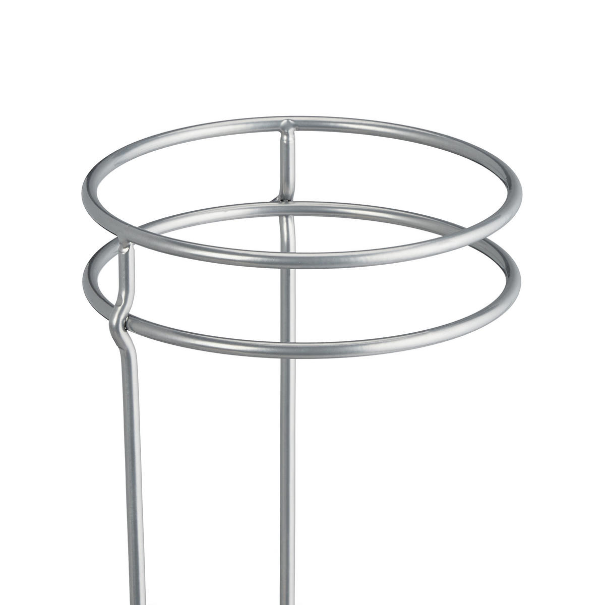 REGENSCHIRMSTÄNDER - Silberfarben, Metall (16/52.5/16cm) - Relaxdays