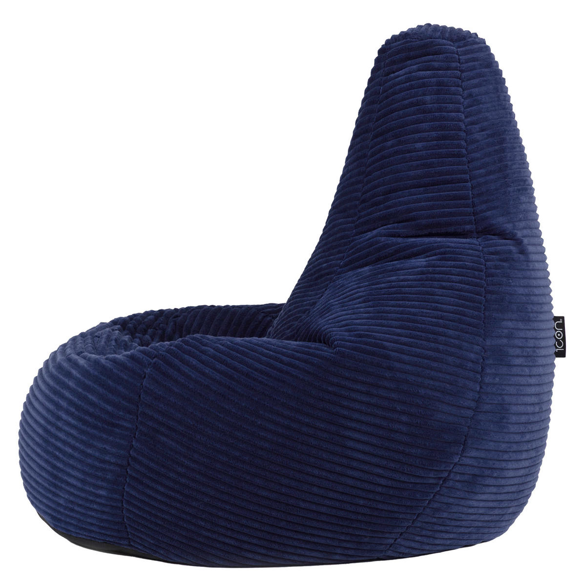 KINDERSITZSACK Sessel Dalton - Blau/Dunkelblau, Textil (69/59/65cm) - icon