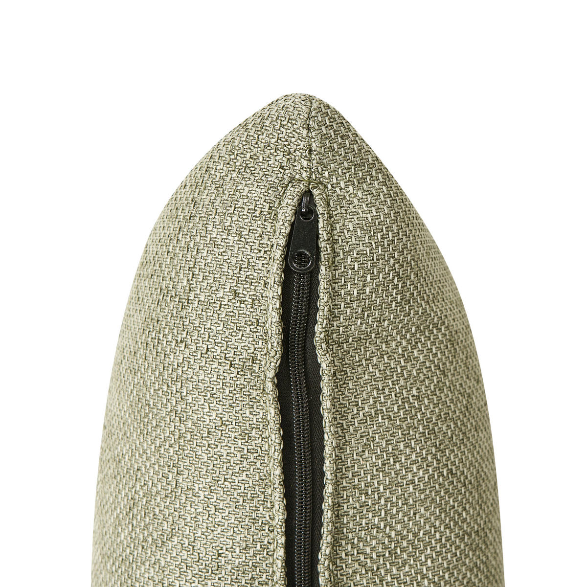 CHAISELONGUE-RECHTSSEITIGE Stoff Olivgrün Brande - Olivgrün, Textil (122/70/184cm) - Beliani