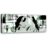 KUNSTDRUCK Grau 120/40 cm - Grau, Textil (120/40cm) - KUNSTLOFT