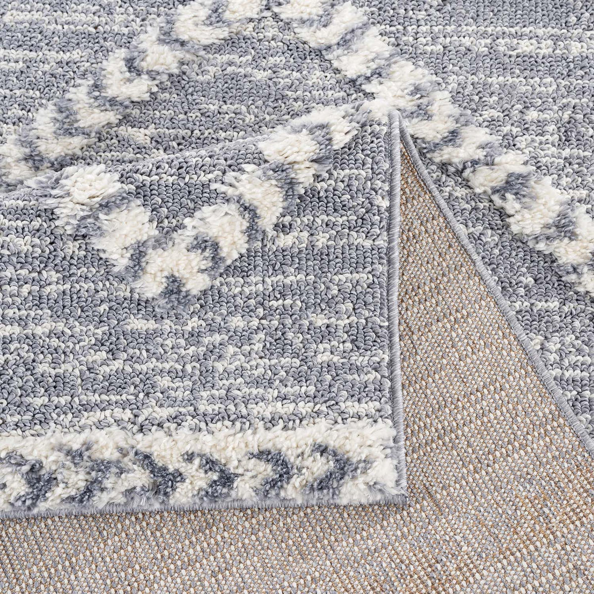 HOCHFLOR-TEPPICH Focus 3022 Grau 200x290 cm - Grau, Textil (200/290cm) - carpet city