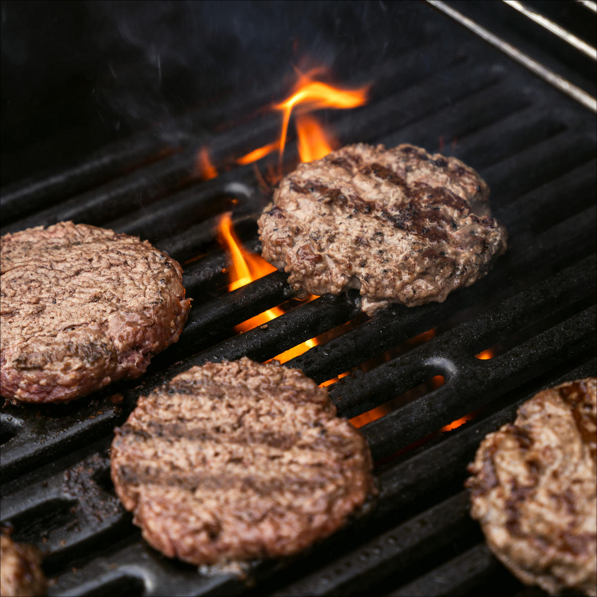 BURGERPRESSE, silber, Edelstahl - Edelstahlfarben, Metall (18/6/18cm) - bremermann