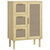 BADEZIMMERSCHRANK DE-17318 - Eichefarben, Holzwerkstoff (30/82/55cm) - ComfortXL
