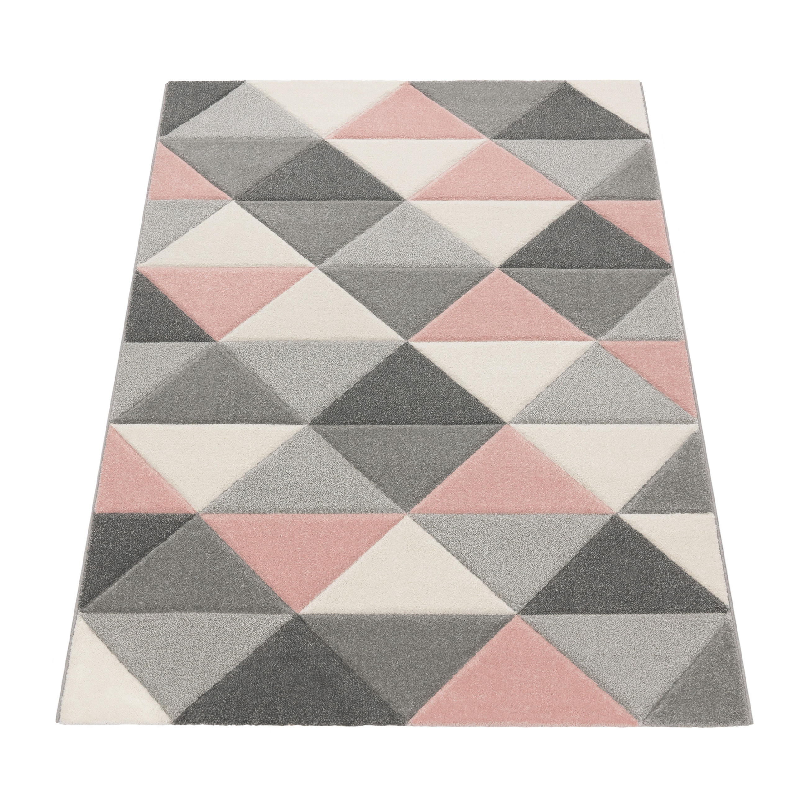 KURZFLORTEPPICH 80/150 cm Lara 276 - Pink, Textil (80/150cm) - Paco Home