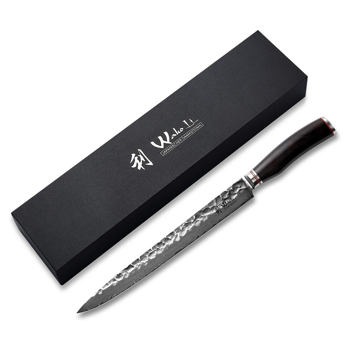 FLEISCHMESSER 30 cm - Schwarz, Holz/Metall (44cm) - Wakoli