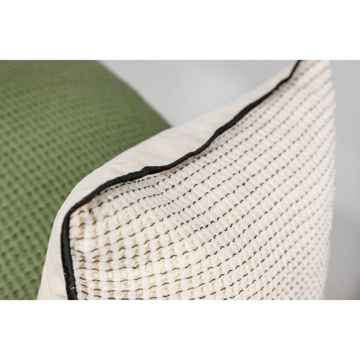 ZIERKISSENHÜLLE FLEX - Weiß, Textil (38/38cm) - Schöner Wohnen