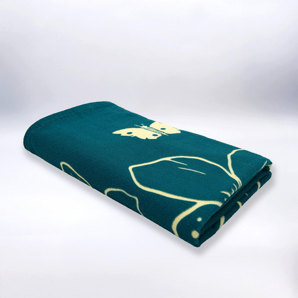 STRANDTUCH Mikrofaser Blau 90x170 220g/m² - Serifos - Blau, Textil (90/170cm) - LE COMPTOIR DE LA PLAGE