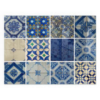 GLASPLATTE für Kamin 80x60 cm - Blau, Glas (80/60/0.4cm) - TULUP