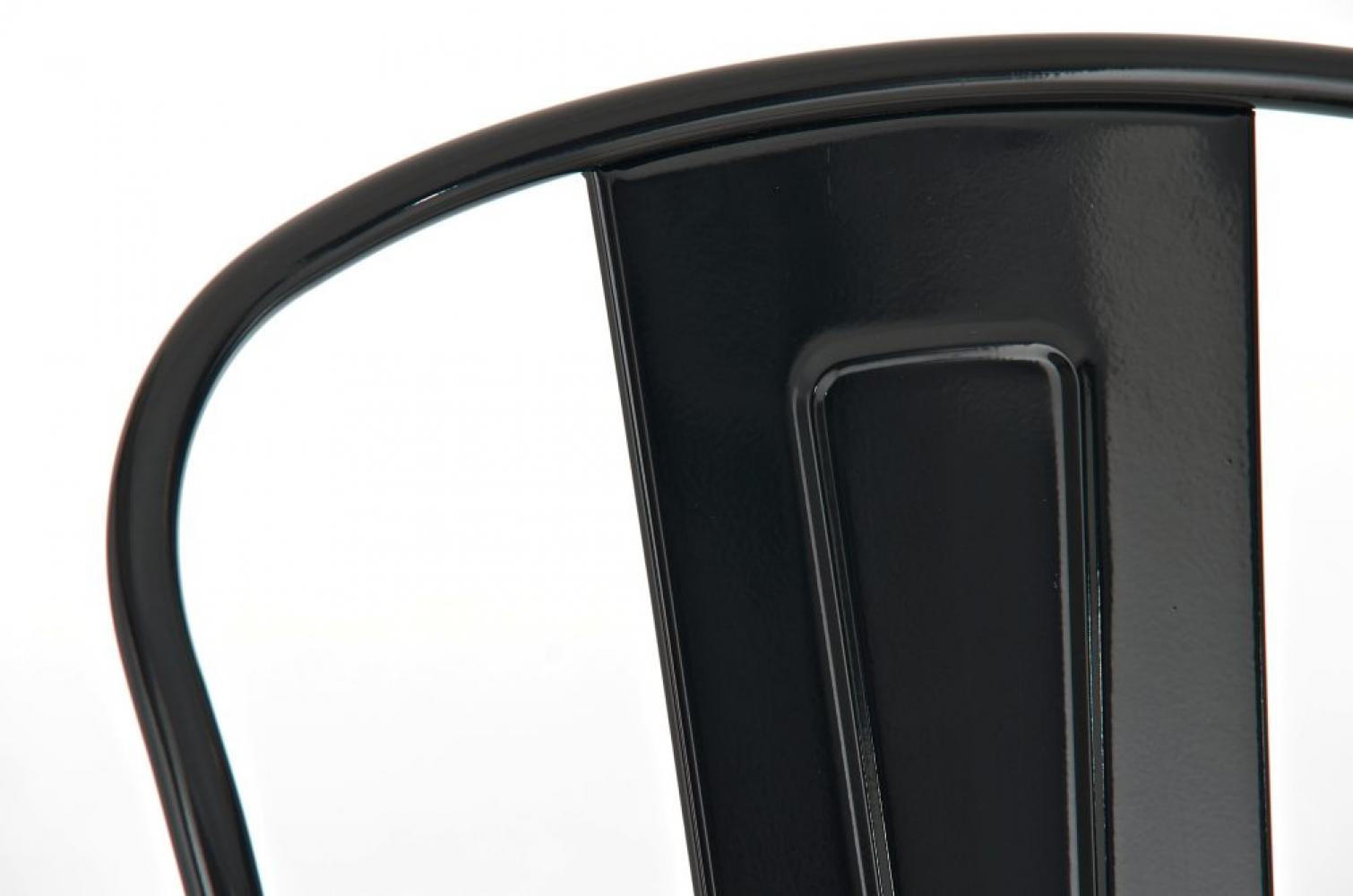 Thumbnail - CLP Barhocker, Schwarz, Metall, 44x115x52 cm, Esszimmer, Barmöbel, Barhocker