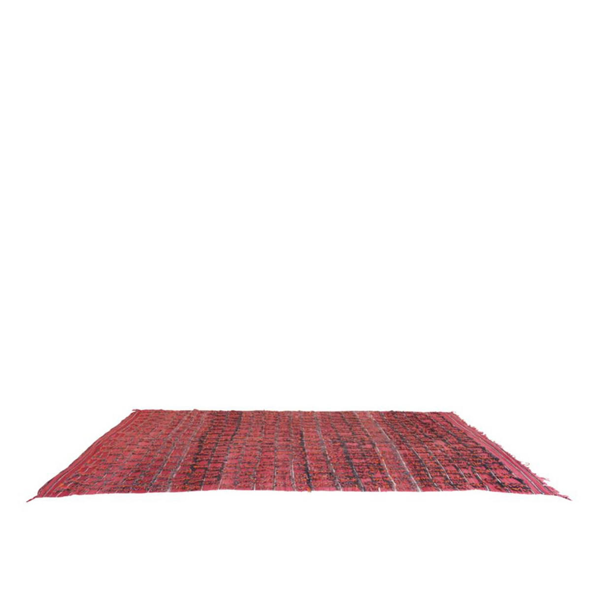 BERBERTEPPICH aus reiner Wolle 175x 467 cm - Rot, Naturmaterialien (175/467cm) - AFK Living