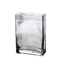 VASE Serenite Transparent 21/21/25 cm Glas - Transparent, Glas (25cm) - Mondex
