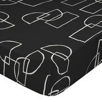 SPANNBETTTUCH serenity 160x200x32 cm mehrfarbig - Multicolor, Textil (160/200cm) - Happy Friday