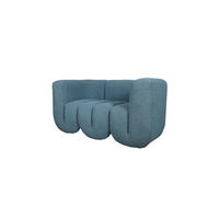 SOFA NUA Blau 150x85x75 cm - Blau, Textil (150/75/85cm) - FURNLUX