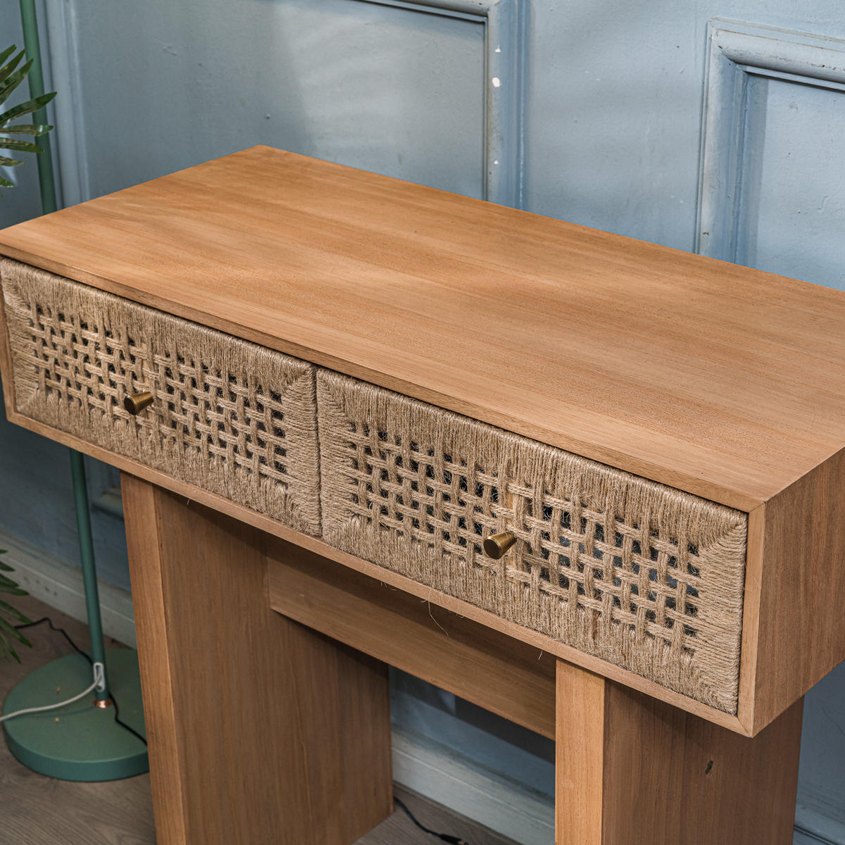 KONSOLENTISCH Rechteckig Braun 84 x 42 x 77 cm - Braun, Holz (42/84/77cm) - Nordlys