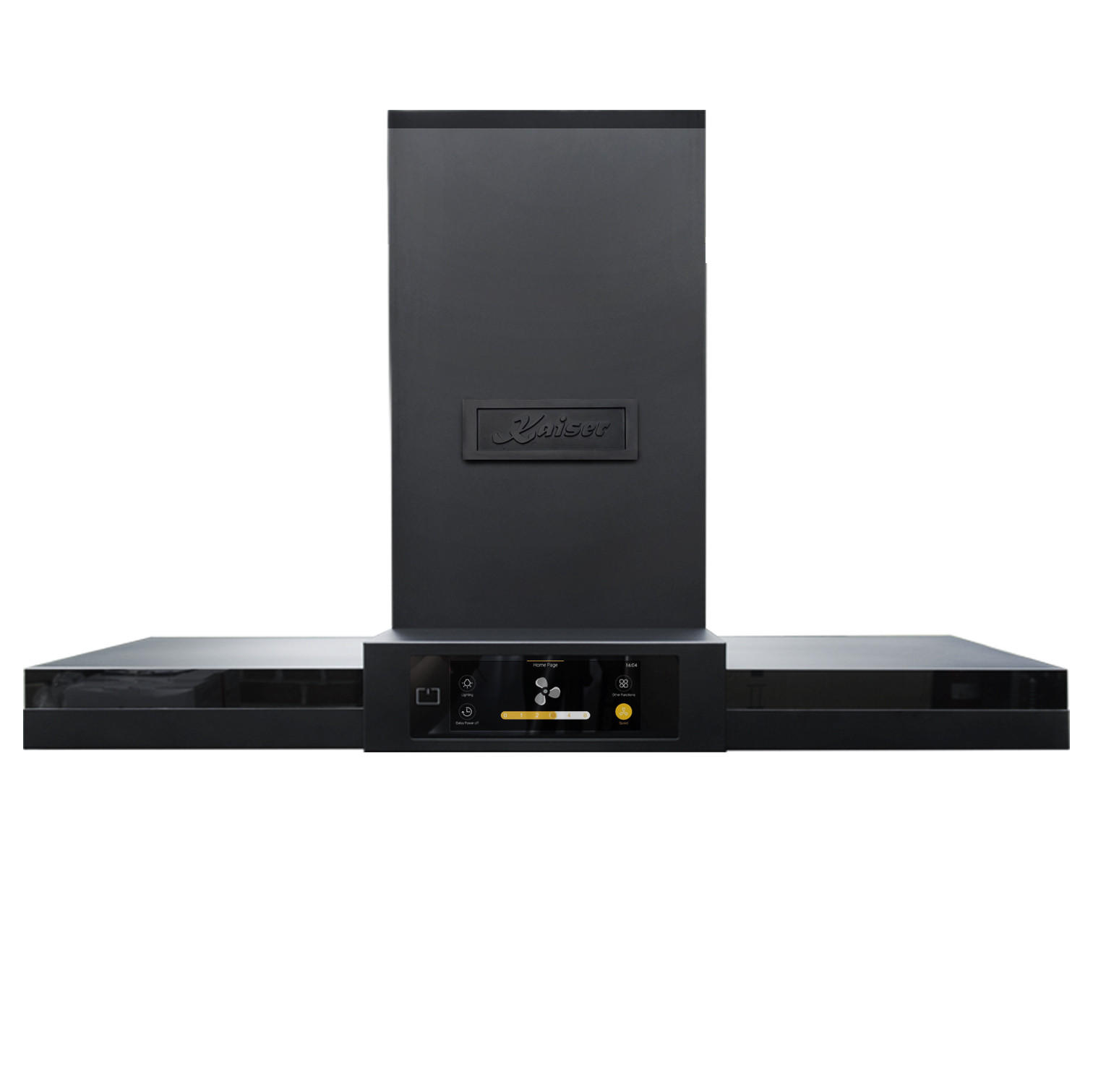 DUNSTABZUGSHAUBE AT 9342 90 cm Grau - Grau, Metall (90/47/51cm) - Kaiser Küchengeräte