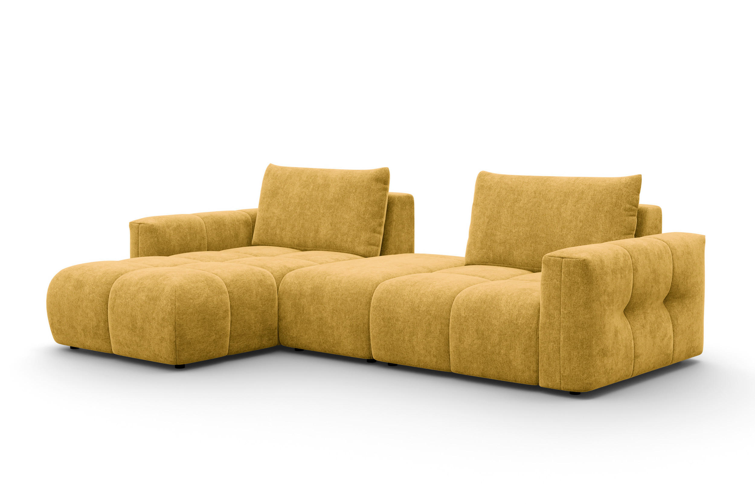 Courtois Laville Ecksofa Gelb 282x173 cm