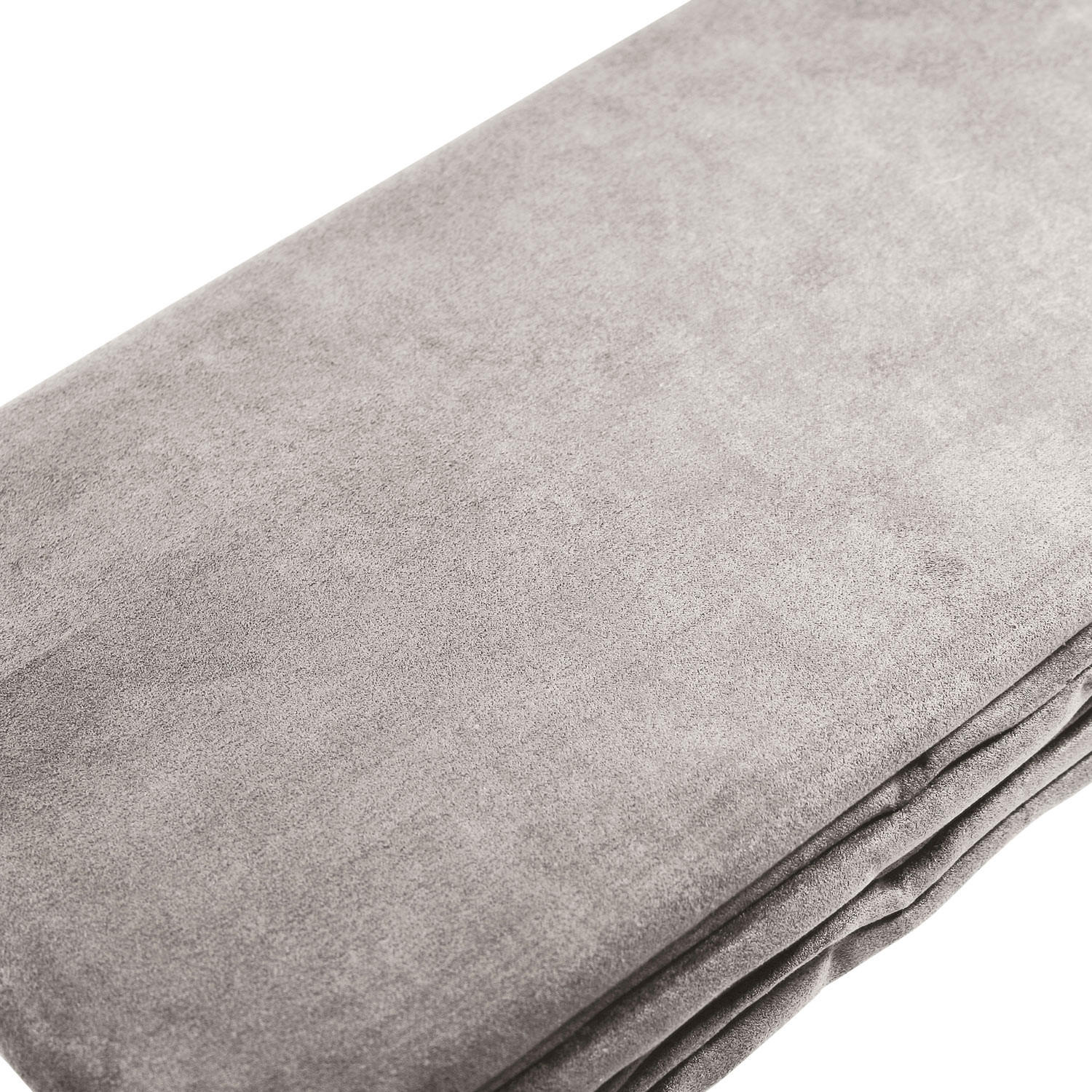 TAGESDECKE Romantica Wildleder Optik 210/280 cm Hellgrau - Hellgrau, Textil (210/280cm) - Beautissu 