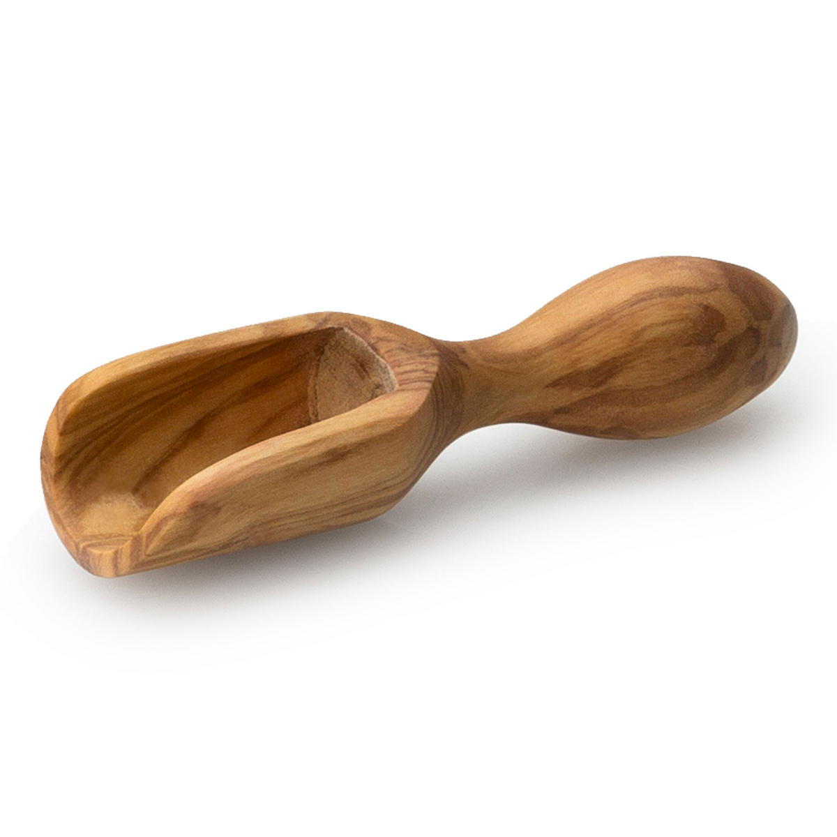 HOLZSCHAUFEL, Olivenholz, L 10 cm - Braun, Holz (3/10/4cm) - Continenta