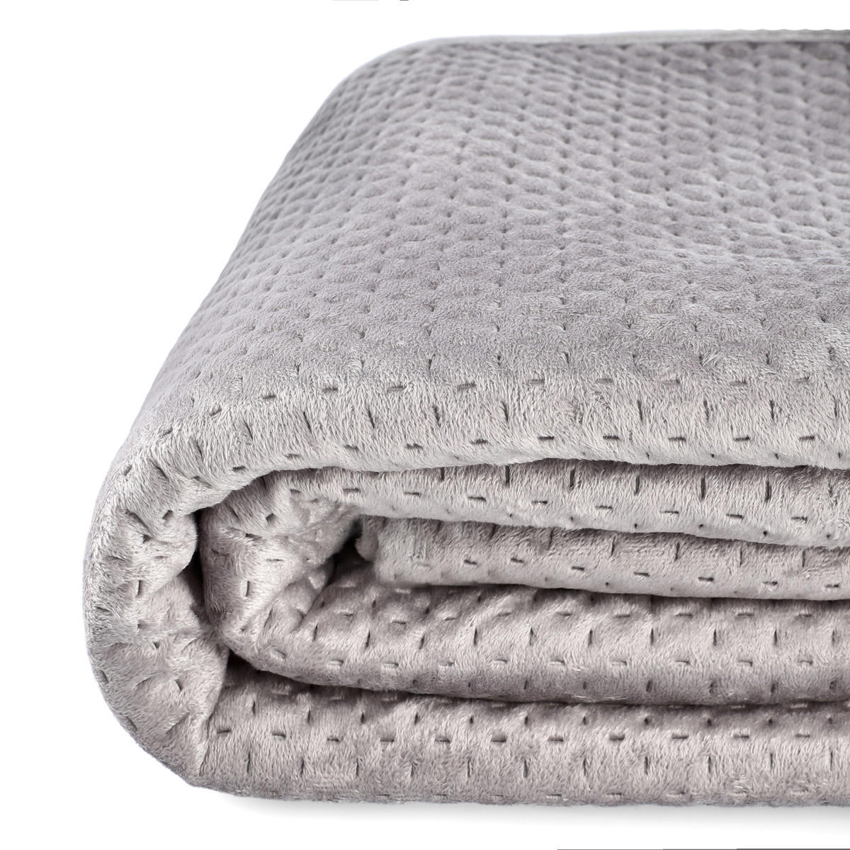 TAGESDECKE Zemi grau 200/220 cm - Grau, Textil (200/220cm) - Homla