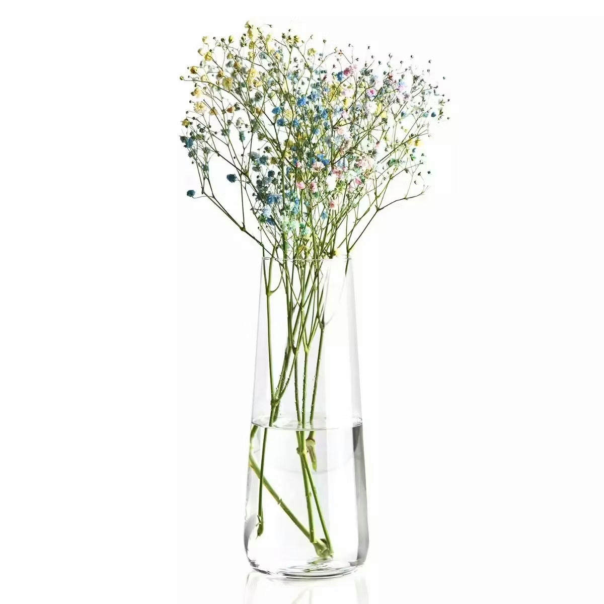 Krosno Glass Blumenvase Transparent 24 cm
