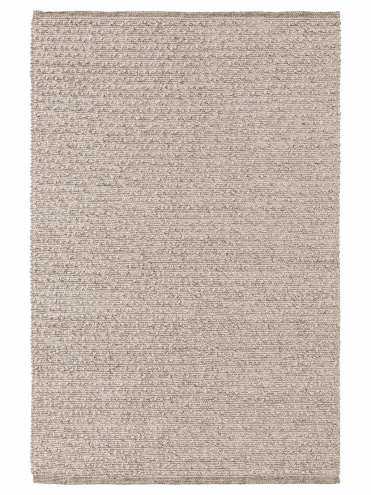 WOLLTEPPICH Lana Beige 120x170 cm - Beige, Textil (120/170cm) - benuta Pure