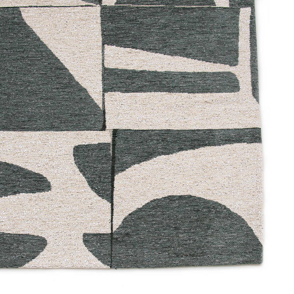 TEPPICH Sea Spray Craft 80/250 cm - Grün, Textil (80/250cm) - Louis De Poortere