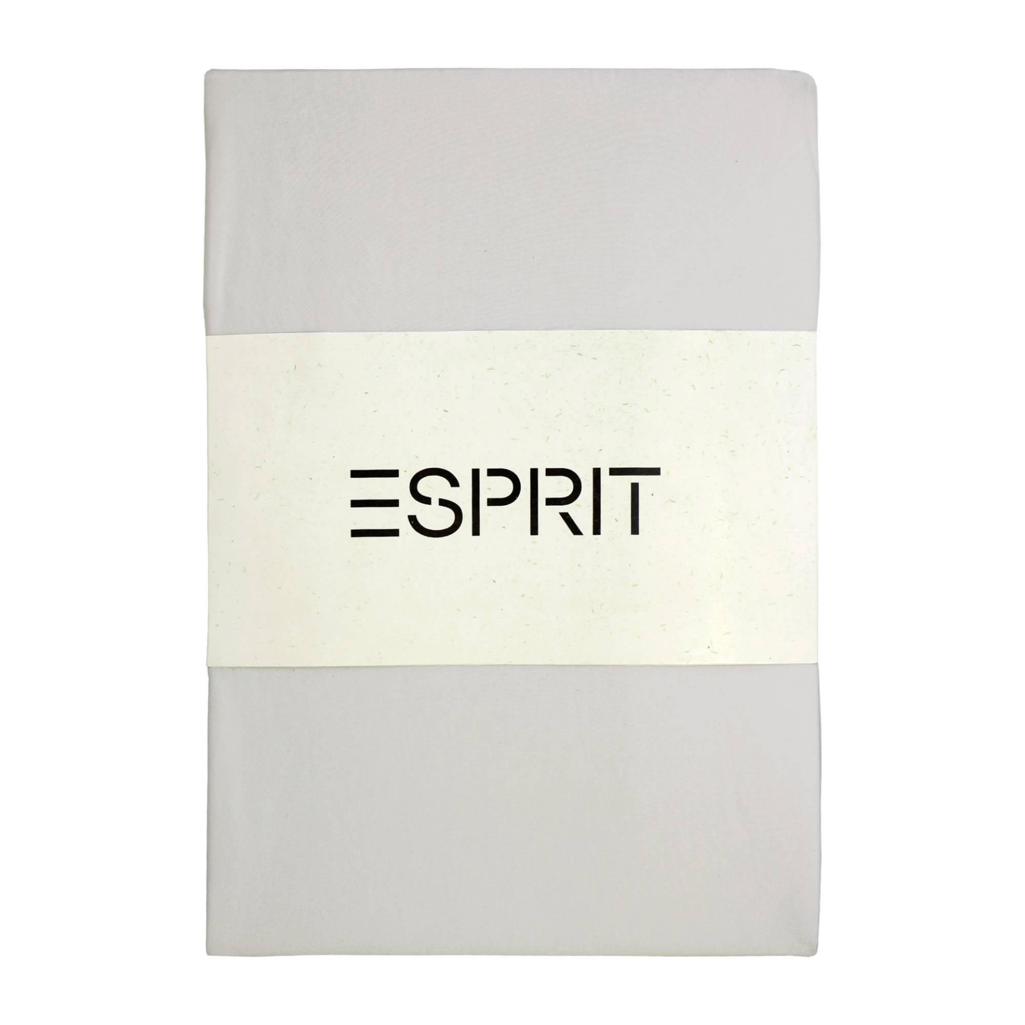 SPANNBETTLAKEN PREMIUM - Grau, Textil (150/200cm) - Esprit