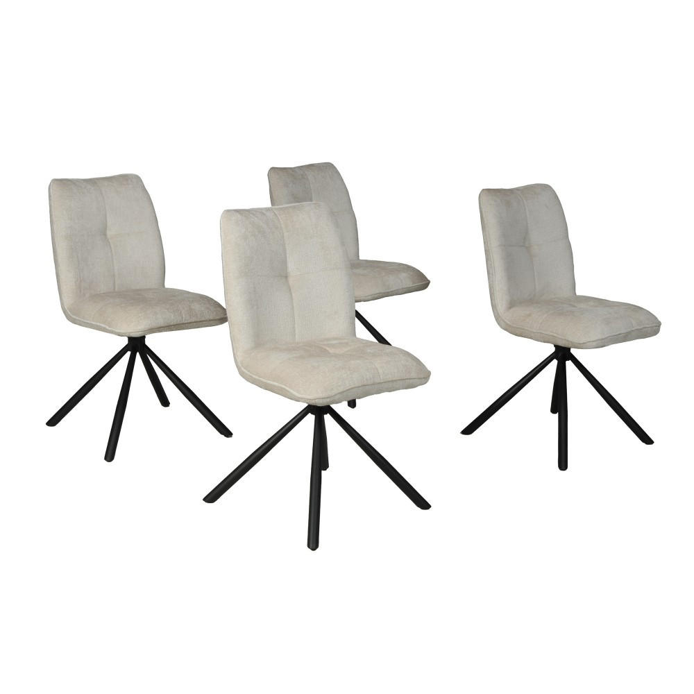 Weber Industries Stuhl Beige 47x87.5x58 cm
