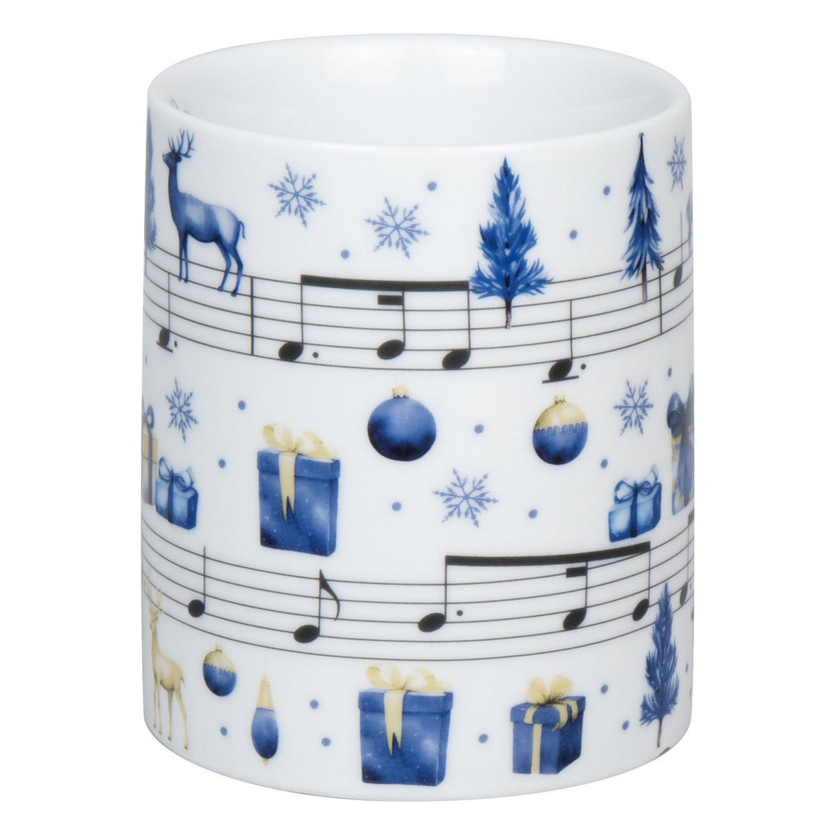 KAFFEEBECHER Silent Night - Naturfarben, Keramik (0.3L) - Könitz