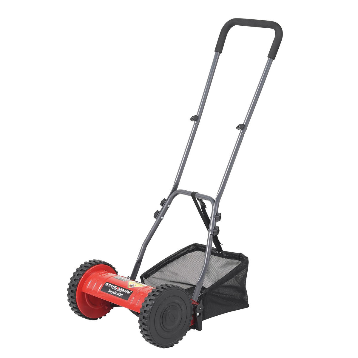 Spindelmäher RoyalCut30, 30cm Breite - Rot, Metall (43/22/30cm) - STAHLMANN