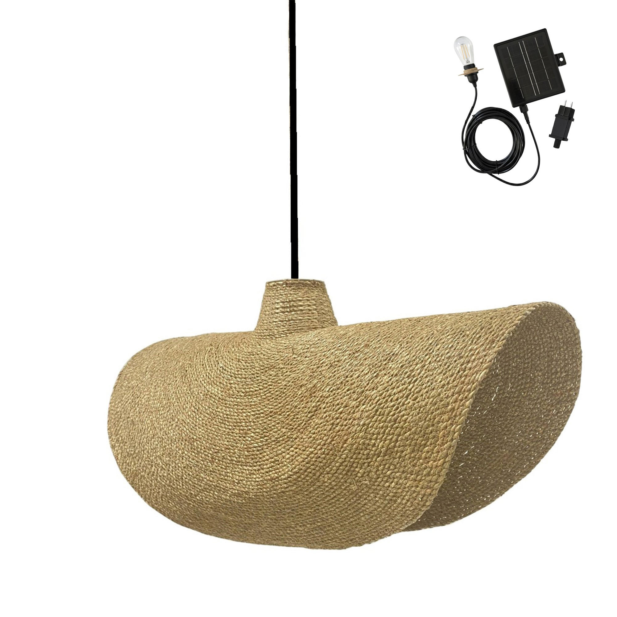 Lumisky Solaranhänger Beige 30x88x30 cm