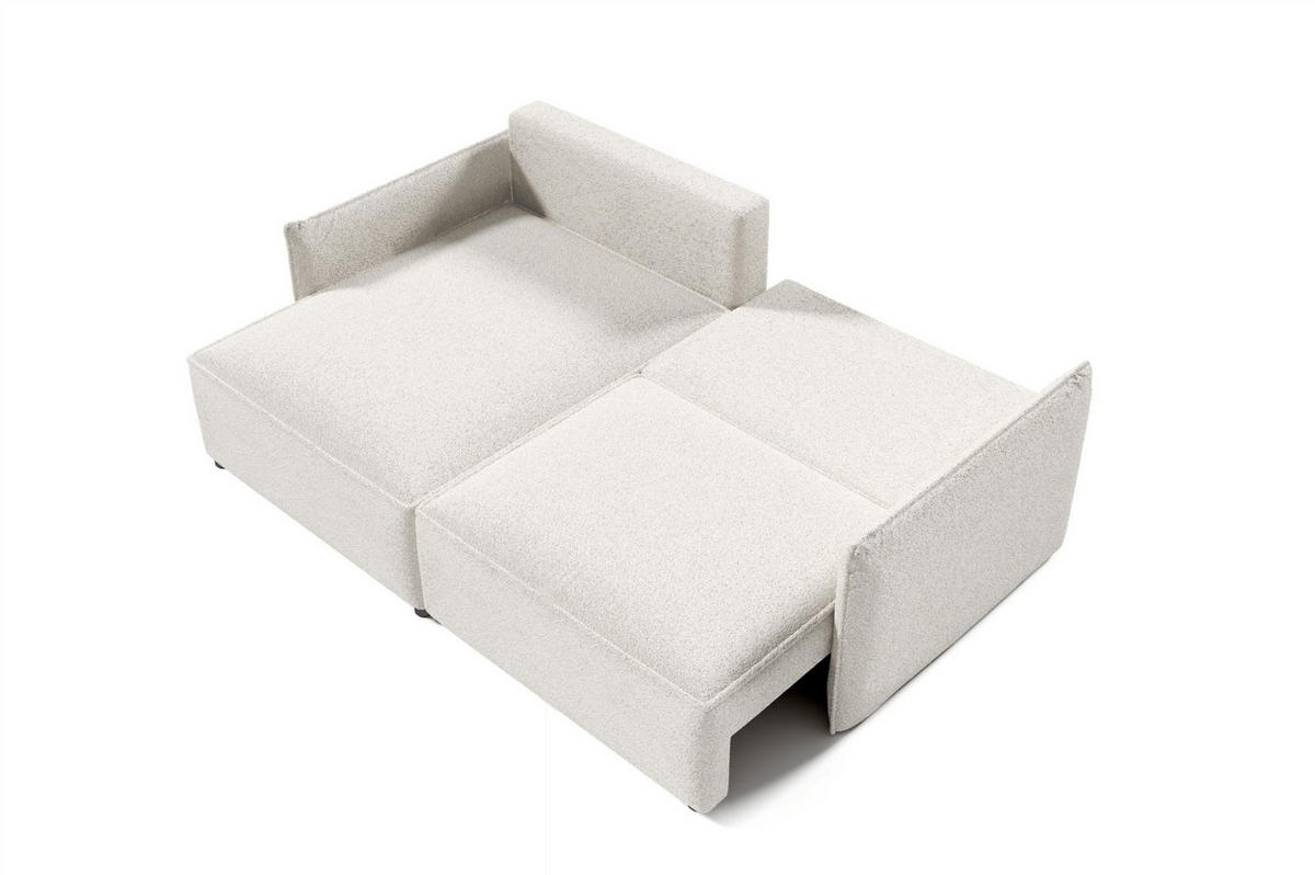 ECKSOFA Minea Mit Schlaffunktion - Dunkelgrau, Holzwerkstoff/Textil (221/153cm) - Fun Möbel