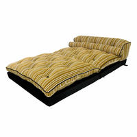 KLAPPSOFA-BETT Gelb 200cm - Gelb, Textil (120/65/100cm) - Vercart