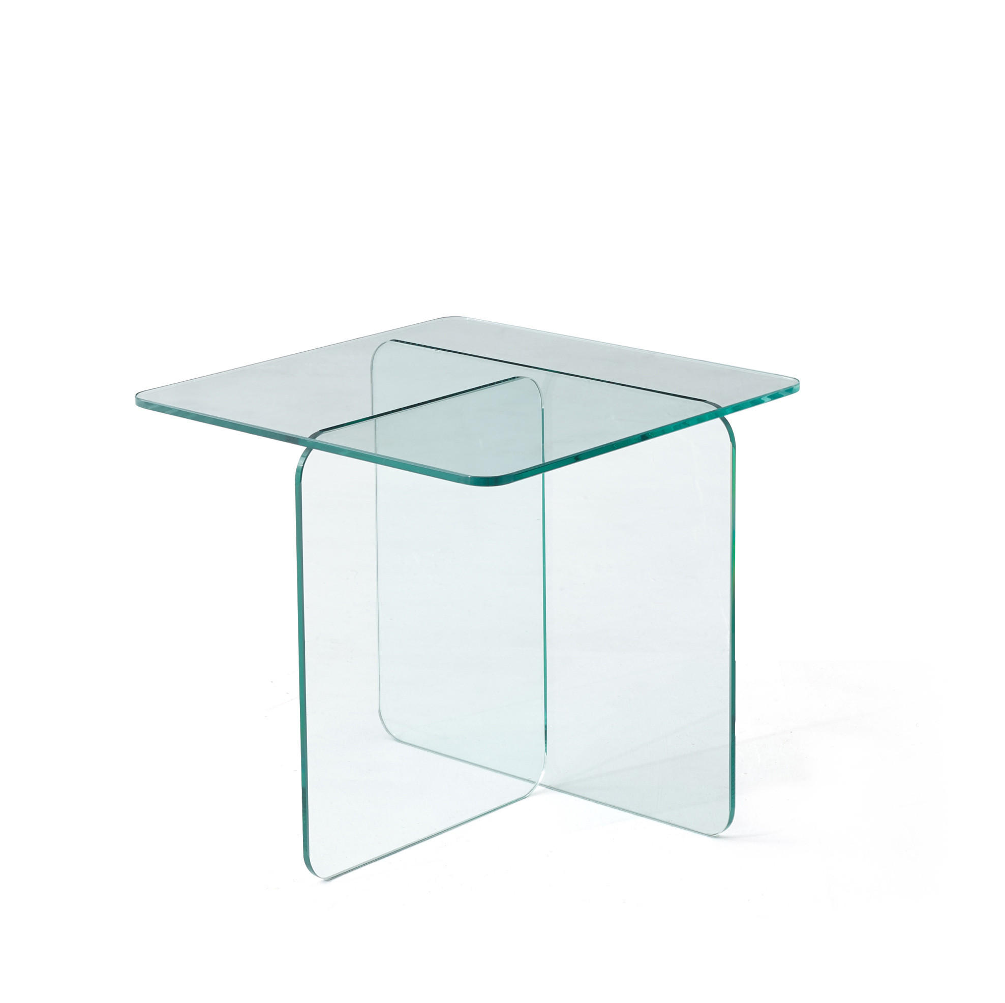 Ivmeu Beistelltisch Transparent 45x51x45 cm
