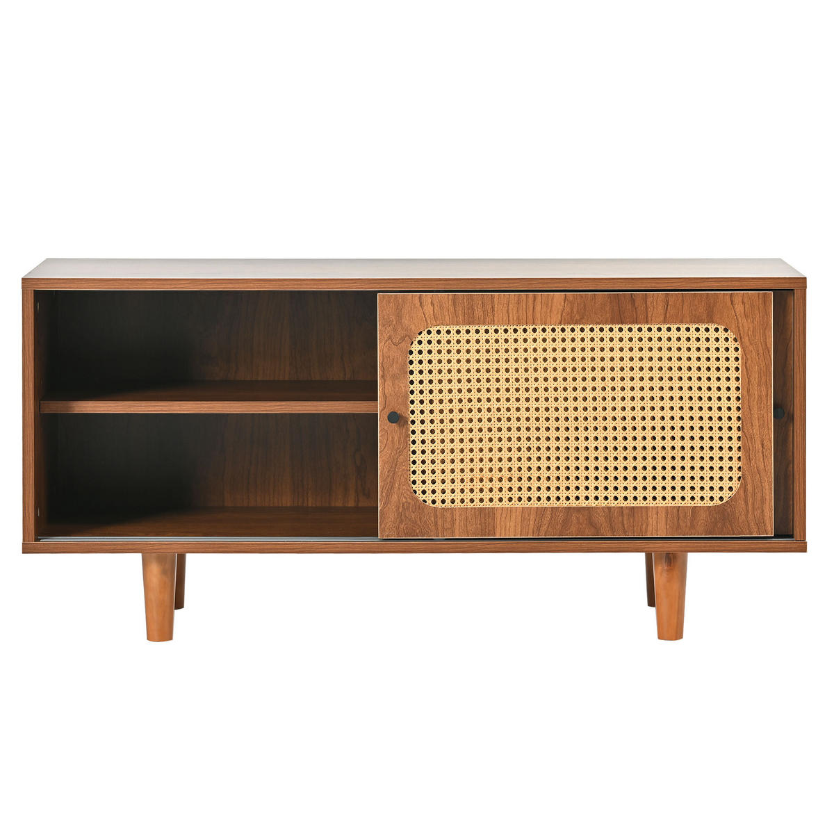 SCHUHSCHRANK Braun 104/40/48 cm - Braun, Holzwerkstoff (40/48/104cm) - Urban Meuble
