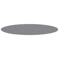 POOL-BODENTUCH Hellgrau Ø306 Cm Polyester Geotextil - Grau, Textil (306/306cm) - vidaXL