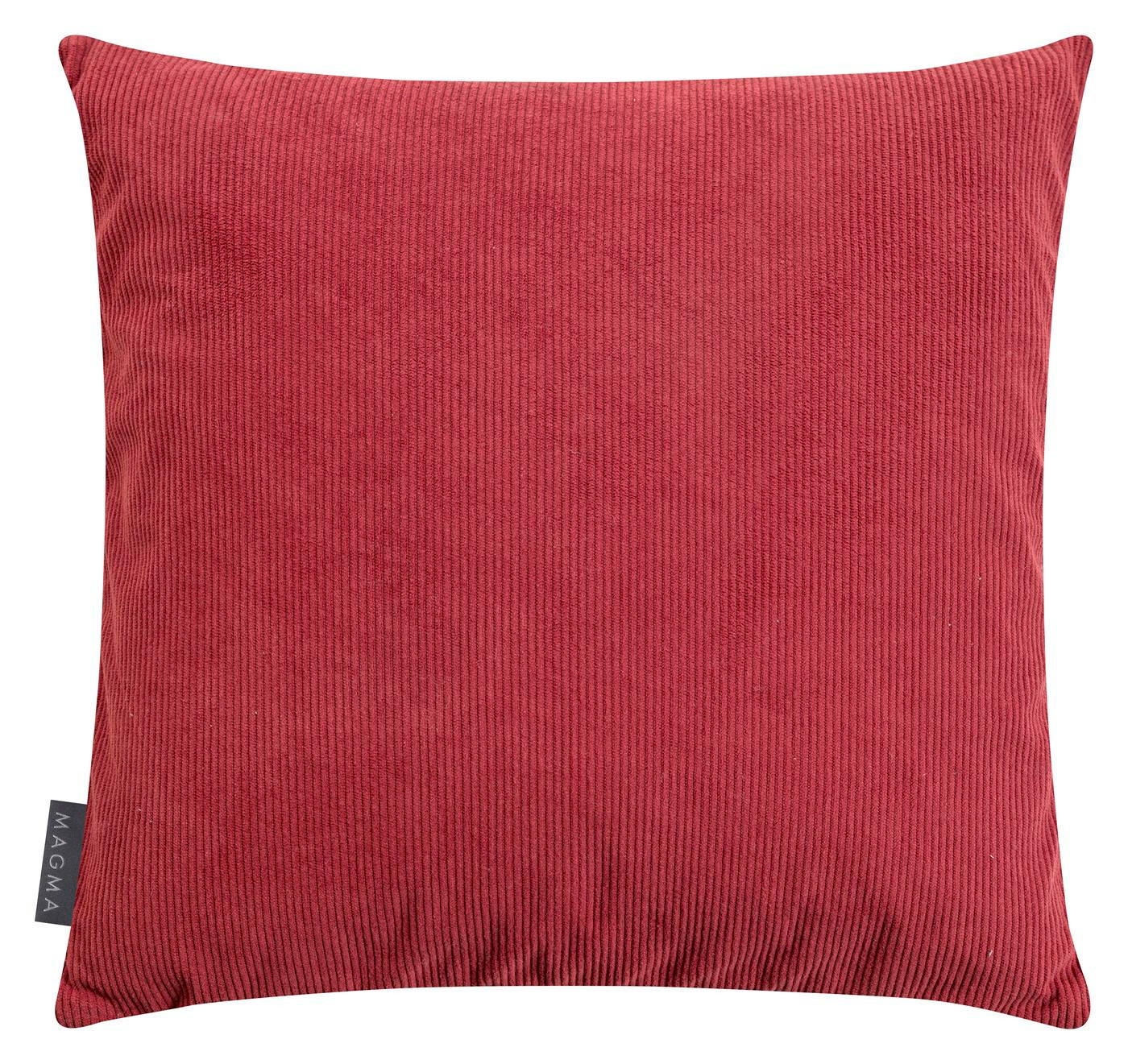 KISSENHÜLLE Pixie - Kirschrot, Textil (45/45cm) - Magma Heimtexx