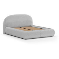 POLSTERBETT Motti ohne Matratze und Topper, 140x200 cm, Hellgrau - Hellgrau, Textil (140/200cm) - Beautysofa