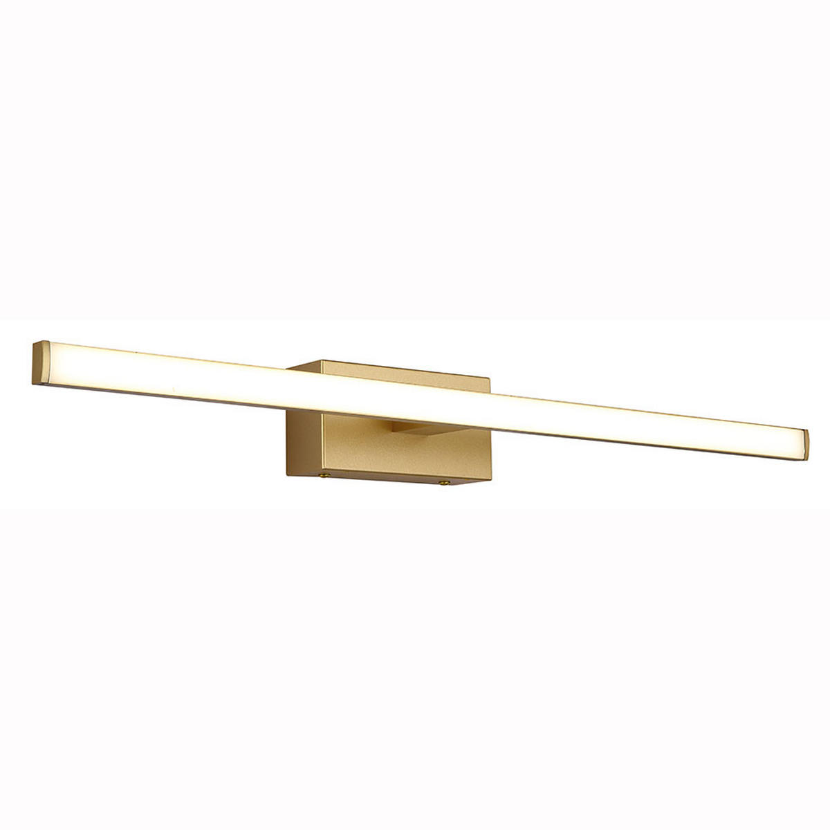 LED WANDLEUCHTE Metall Goldfarben - Goldfarben, Metall (60/7/12cm) - Globo Lighting