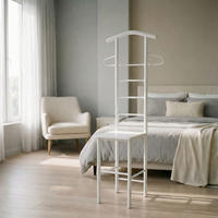 HERRENDIENER JIVO - Weiß, Metall (53/121/47cm) - CARO-Möbel