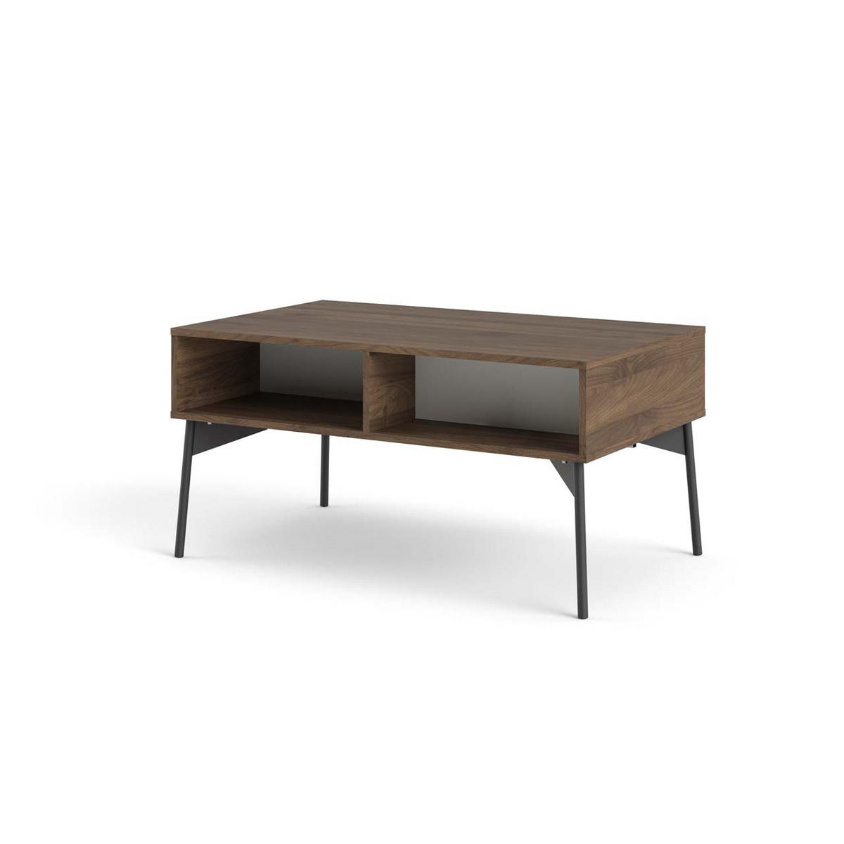 COUCHTISCH Braun,grau - Braun, Holzwerkstoff (60/99/49cm) - ebuy24