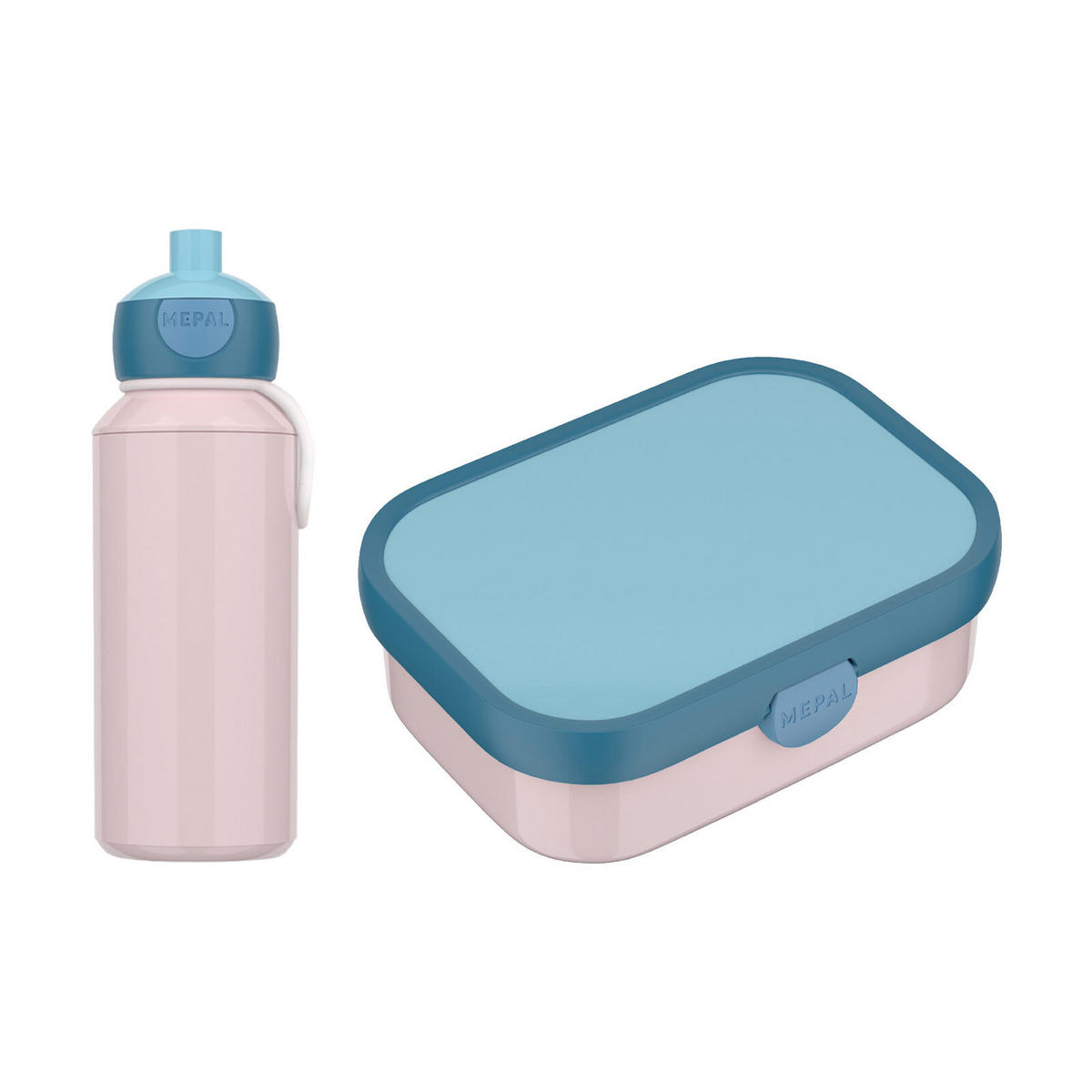 LUNCHSET Campus Switch Cool Pink / Cool Blue 2er Set - Blau/Pink, Kunststoff (1/1/1cm) - Mepal