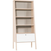 VITRINE SPOT - Weiß, Holzwerkstoff (88/210/56.5cm)