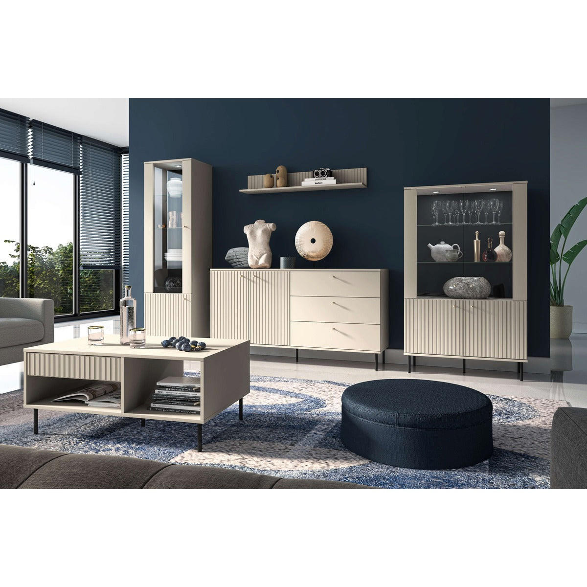 hi-markt Wohnzimmer Kaschmir 55x190x40 cm