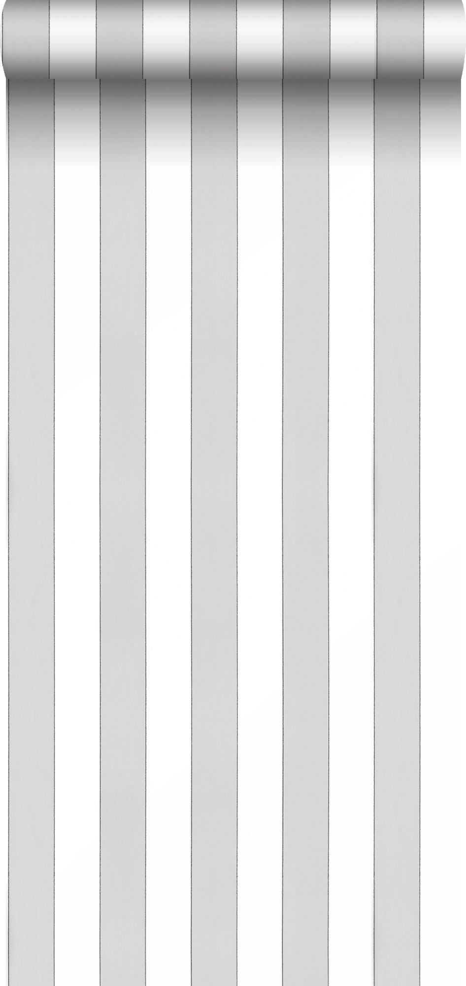 TAPETE Streifen 53 cm x 10.05 m - Grau, Papier (53/0.1cm) - Sanders & Sanders