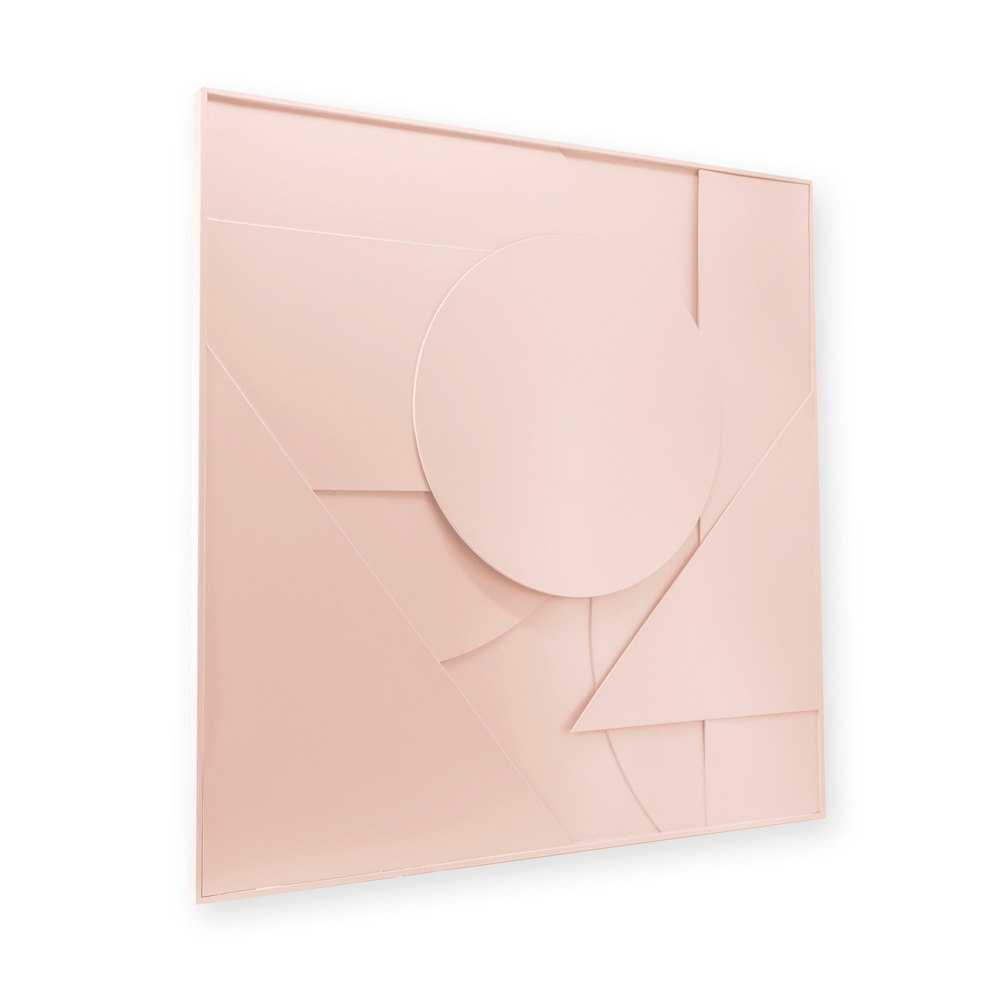 LEINWANDBILD - 80x80cm - Rosa - Pink, Wellpappe (80/80cm) - Art for the Home