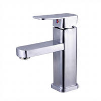 BADEZIMMERARMATUR, 175 x 155 mm, silber - Silberfarben, Metall (25/5/19cm) - Vallsero