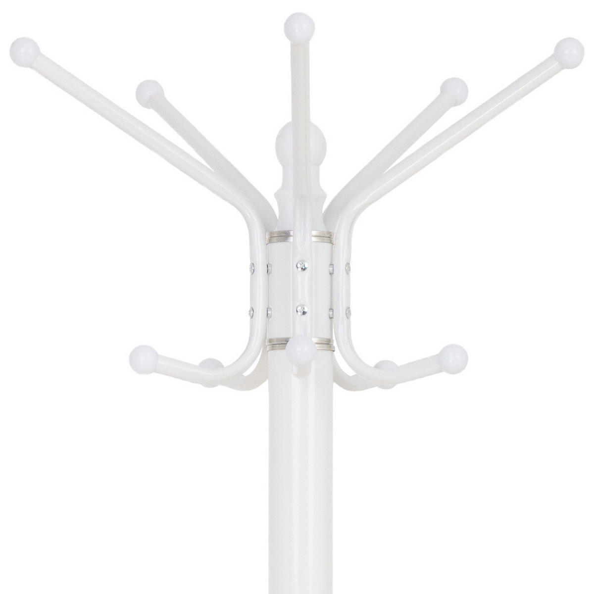 GARDEROBE aus metall - Weiß, Metall (36/174/36cm) - Wanderlust